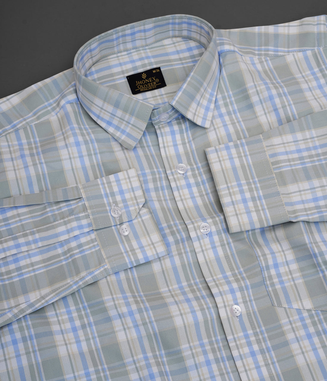 Check Formal Shirt – Premium Regular Fit Stylish Office Wear Shirt