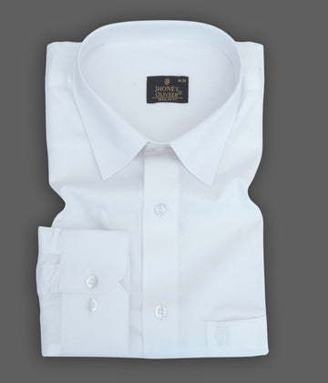 Classic White Formal Shirt for Men