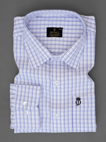 Luxury Regular Fit Check Dress Soft-Touch Shirt – Tailored Fit